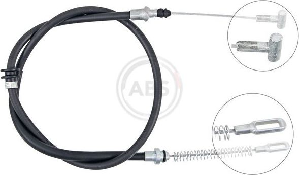 Трос ручника (тросик ручного тормоза) ABS. Артикул K19886