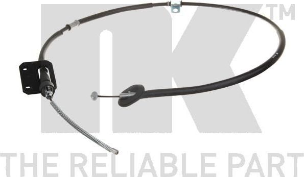 Трос ручника (тросик ручного тормоза) NK. Артикул 905228