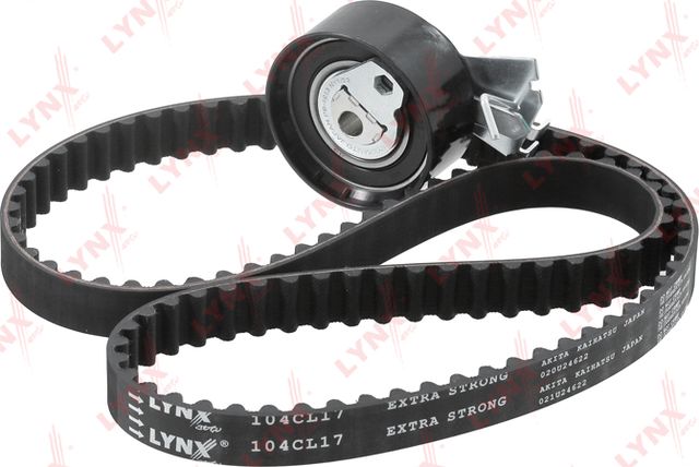 Ремень ГРМ с роликами (комплект) LYNXauto для Peugeot 207 I 2006-2015. Артикул PK-1173