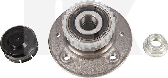 Ступичный подшипник (комплект) NK задний для Renault Kangoo I 1997-2009. Артикул 763935