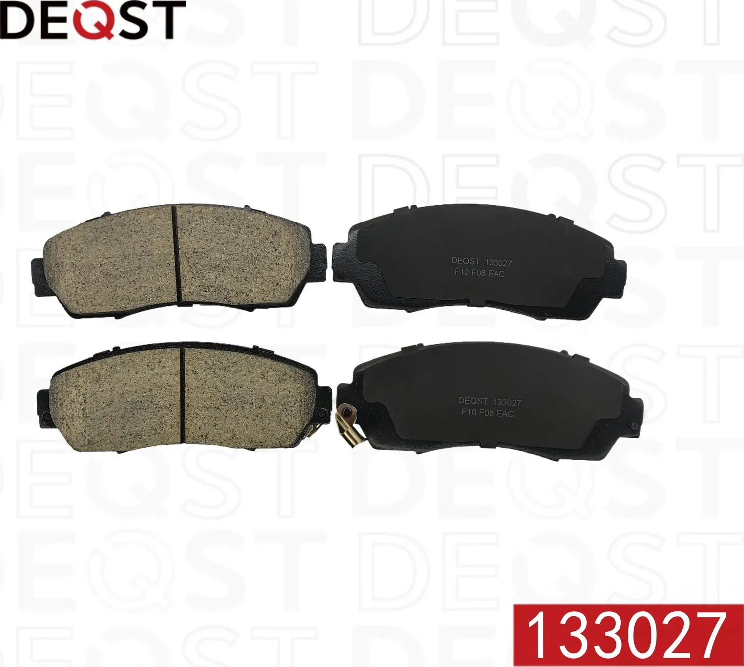 133027 DEQST Колодки тормозные Haval F7/F7x (19-)/Exeed TXL (21-)передние керами. Артикул 133027