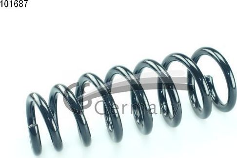 Пружина подвески CS-Germany передняя для BMW X5 II (E70) 2006-2013. Артикул 14.101.687