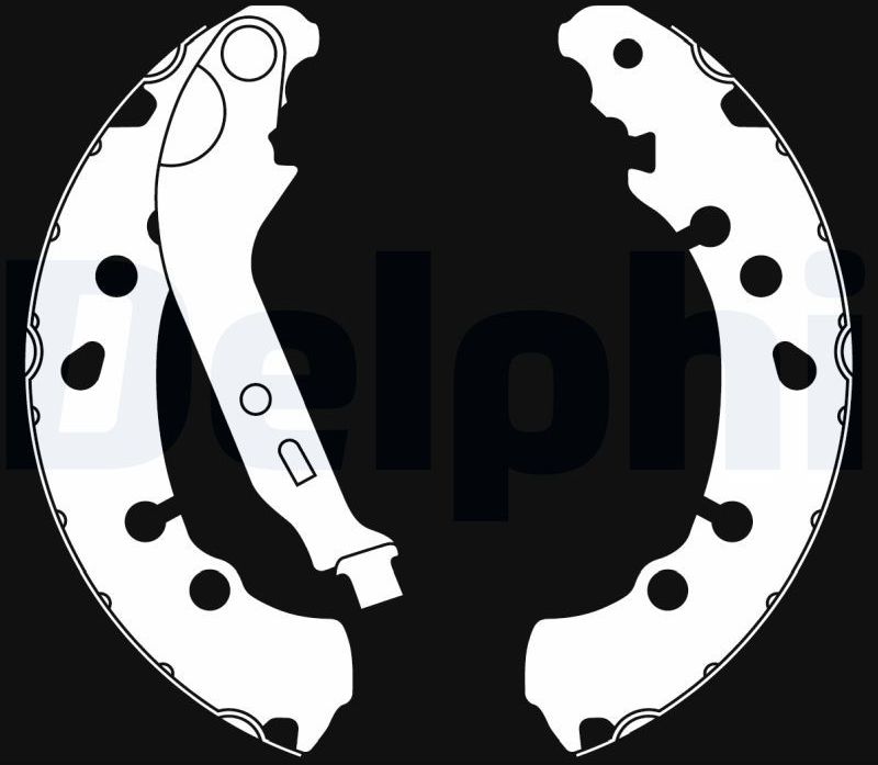 Тормозные колодки Delphi. Артикул LS2021