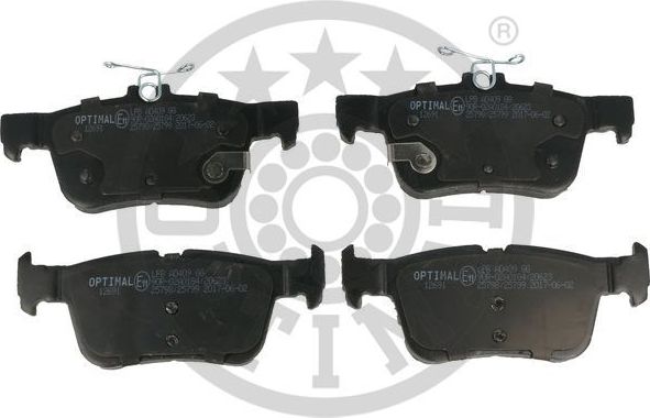 Тормозные колодки Optimal. Артикул BP-12691