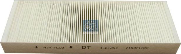 Салонный фильтр DT Spare Parts для Mercedes-Benz Axor 2004-2026. Артикул 4.61864