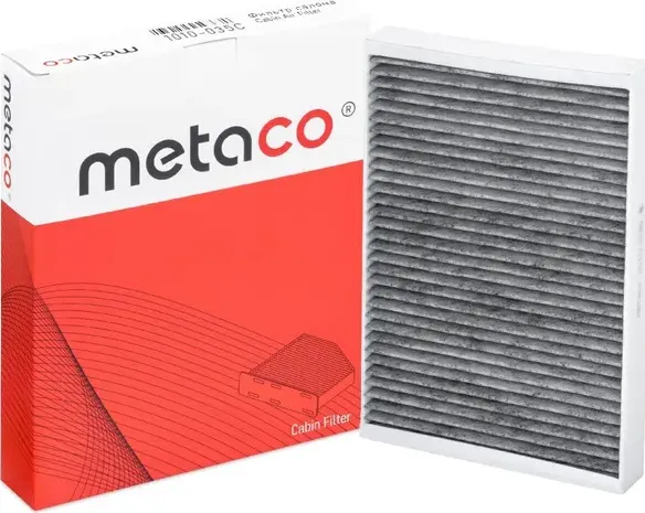 Фильтр салона VOLVO S60/S80/XC60/XC70 06- угольный (Metaco). Артикул 1010035C