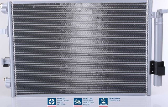 Радиатор кондиционера (конденсатор) Nissens (алюминий). Артикул 940222