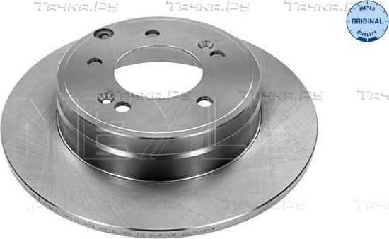 Тормозной диск Meyle Original задний для Hyundai Sonata VI (YF) 2009-2010. Артикул 37-15 523 0016