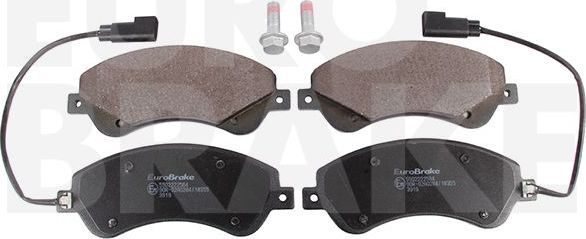 Тормозные колодки Eurobrake. Артикул 5502222564