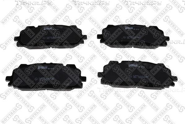 Тормозные колодки Stellox передние для Audi A7 II (4K) 2017-2026. Артикул 689 027-SX