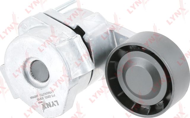 Натяжной ролик (натяжитель) приводного клинового зубчатого ремня LYNXauto. Артикул PT-3203