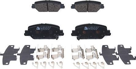 Тормозные колодки ATE для Honda CR-V V 2016-2026. Артикул 13.0460-5530.2