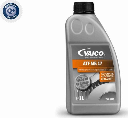 Масло в АКПП (трансмиссионное) Vaico Green Mobility Parts желтое (1 л) для Mercedes-Benz V-Класс II 2014-2026. Артикул V60-0345