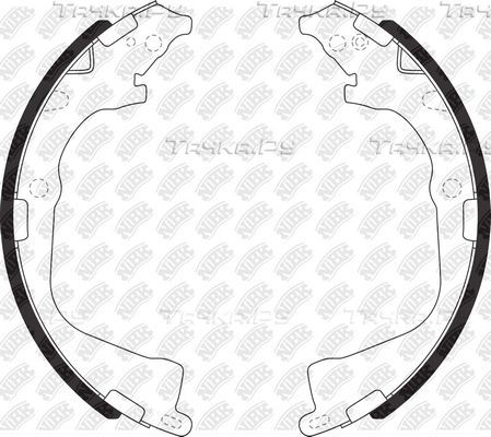 Тормозные колодки NiBK. Артикул FN33001