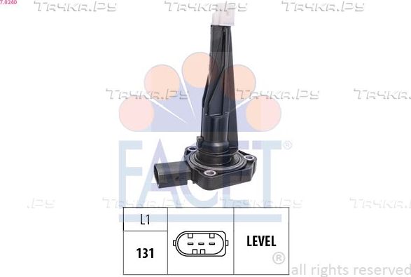 Датчик уровня масла Facet Made in Italy - OE Equivalent для BMW 1 III (F40) 2015-2026. Артикул 7.0240