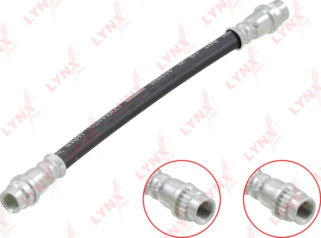 Тормозной шланг LYNXauto задний для Citroen C-Elysee I 2012-2026. Артикул BL-3551