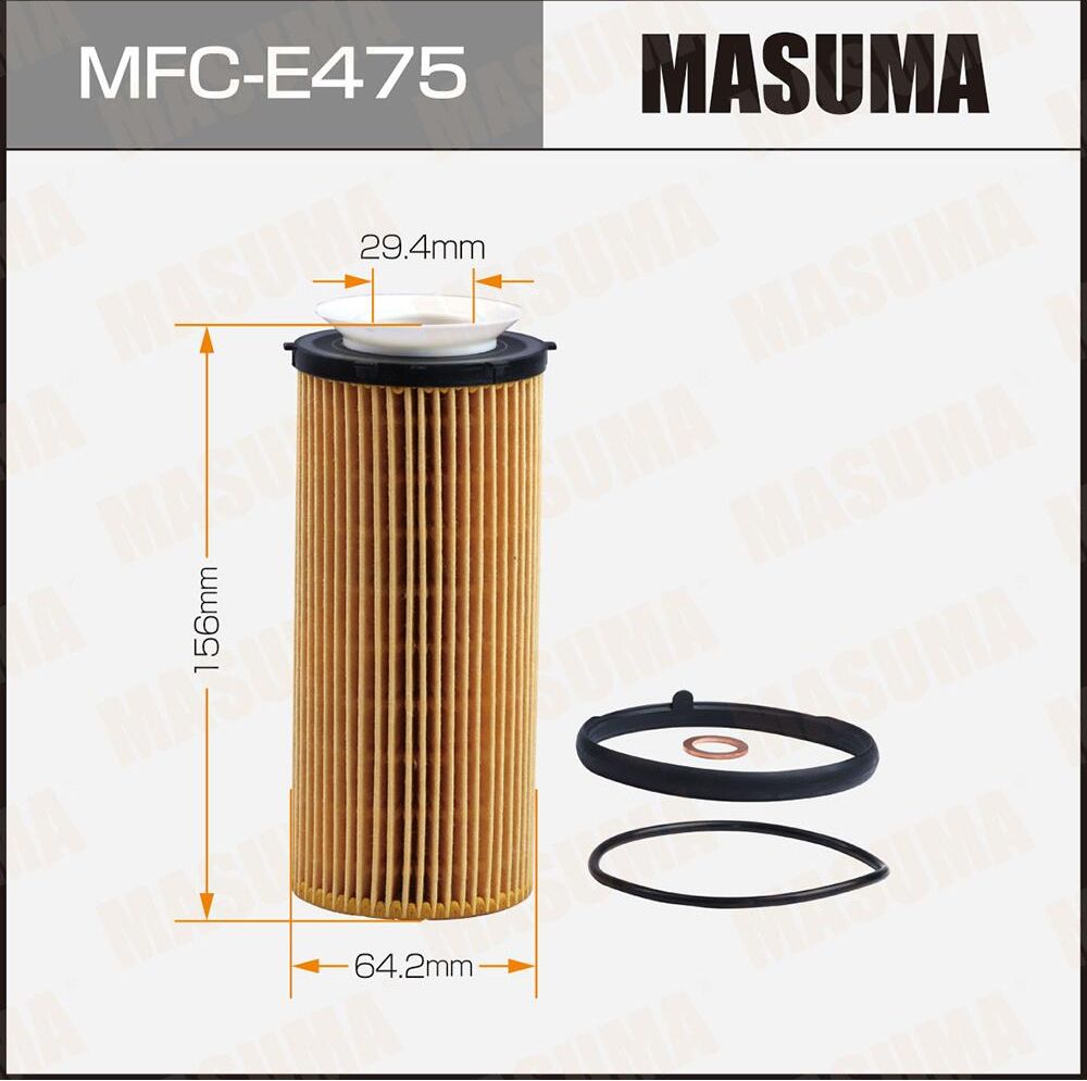 Масляный фильтр Masuma. Артикул MFC-E475