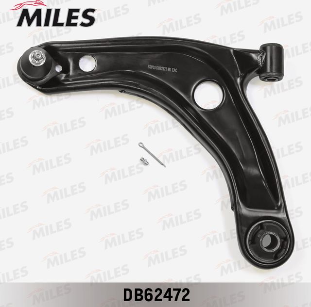 Поперечный рычаг передней подвески Miles левый нижний внешний для Toyota Ractis I 2005-2010. Артикул DB62472
