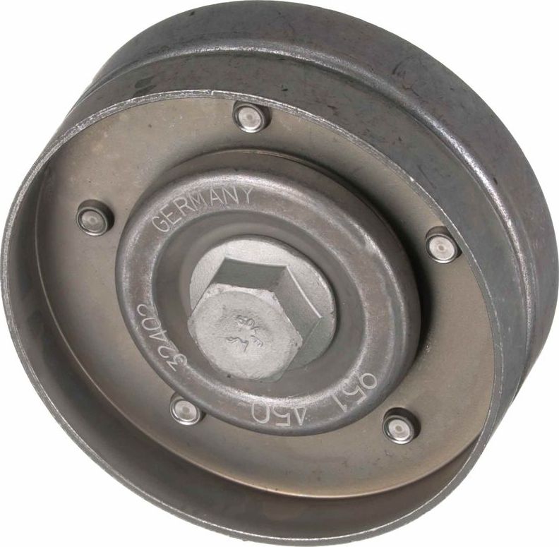 Направляющий (ведущий) ролик приводного поликлинового ремня Gates (Металл). Артикул T36083