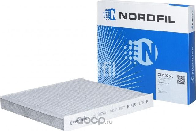 Фильтр салона угольный Honda Accord 03-  Civic 01-  C-RV 07- (Nordfil). Артикул cn1076k