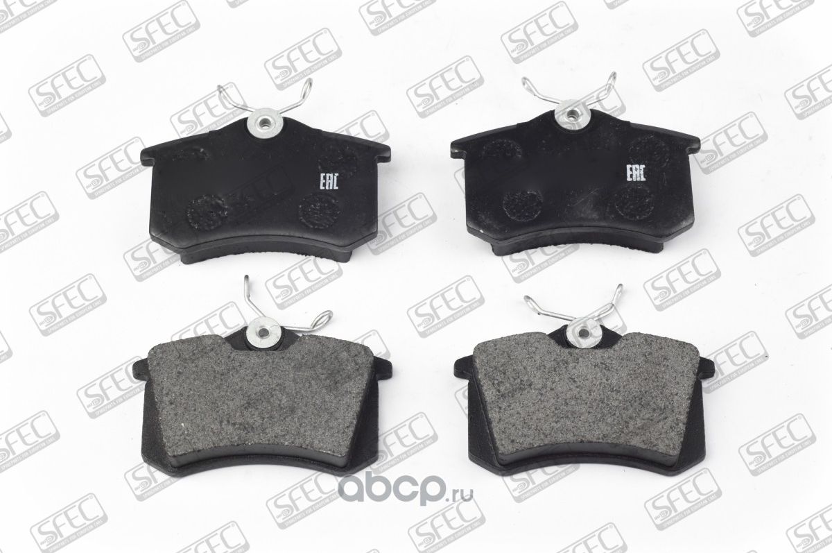 Колодки тормозные (Autosfec). Артикул BP000571