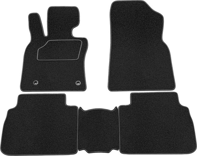 Коврики Rezkon ворсовые на резиновой основе для салона Toyota Camry 70 (V70, XV70) 2018-2026. Артикул 2534010300