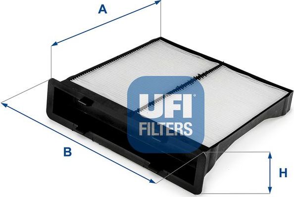 Салонный фильтр UFI. Артикул 53.329.00