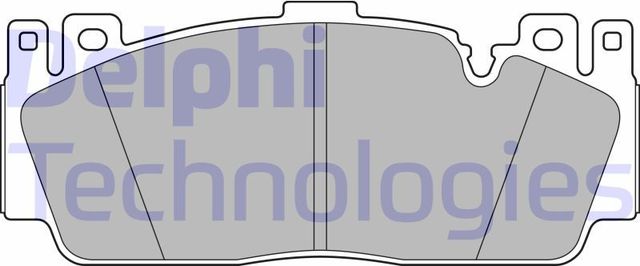 Тормозные колодки Delphi (Low-Metallic). Артикул LP3156