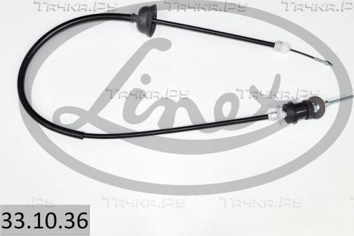 Трос сцепления Linex. Артикул 33.10.36