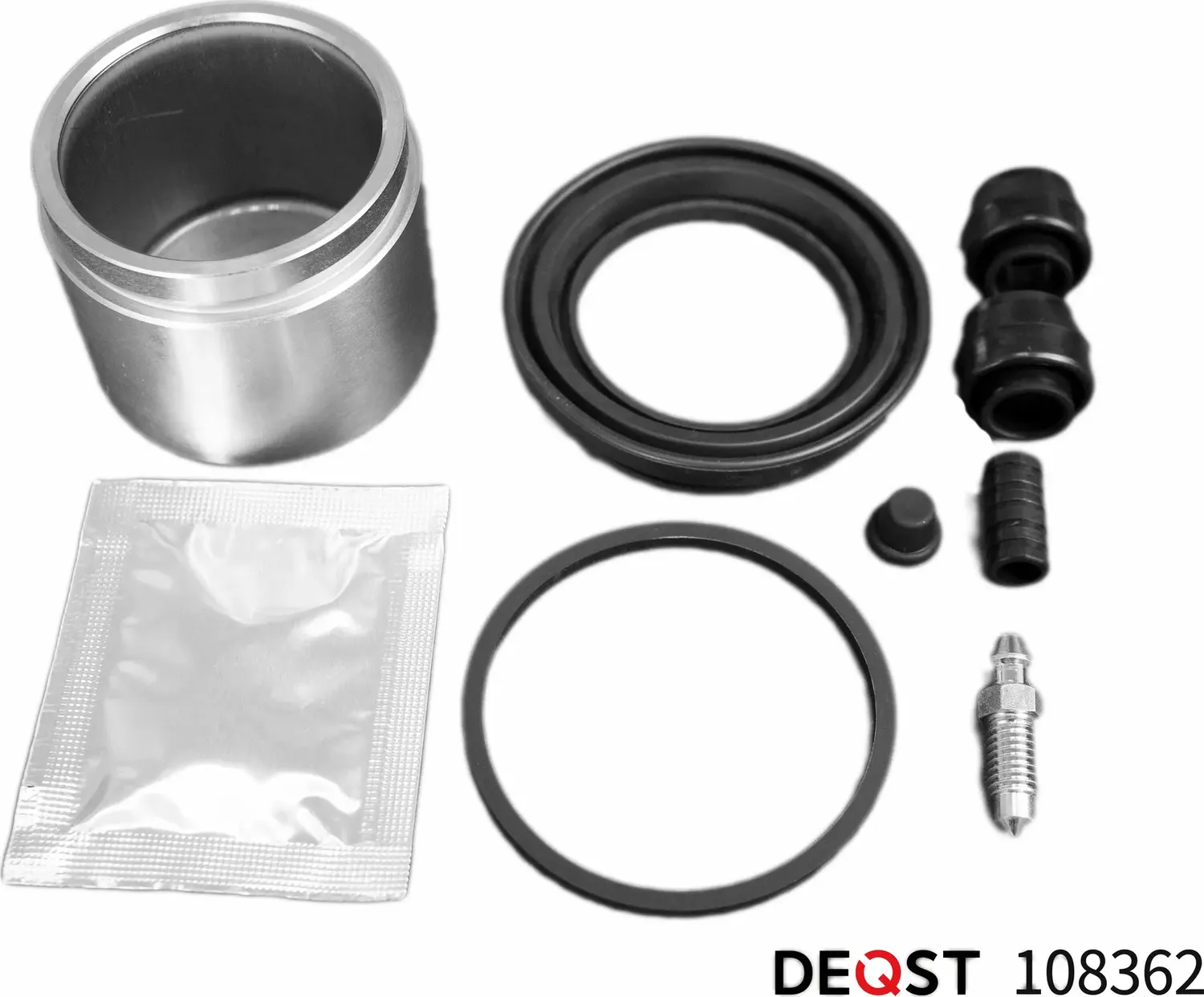 Ремкомплект тормозного суппорта с поршнем переднего (поршень O 60,5 mm, суппорт (Deqst). Артикул 108362