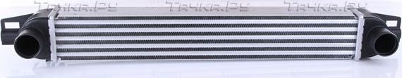 Интеркулер Nissens ** FIRST FIT ** для Fiat Qubo I 2008-2026. Артикул 96536