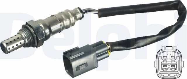 Лямбда-зонд (кислородный датчик) Delphi. Артикул ES20446-12B1