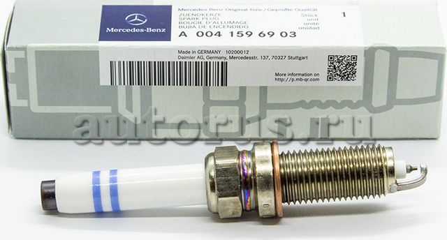 Свеча зажигания Mercedes-Benz для Mercedes-Benz SLC I (R172) 2016-2026. Артикул A0041596903