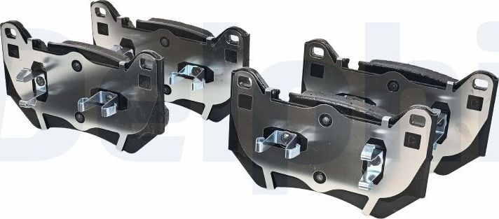 Тормозные колодки Delphi (Low-Metallic). Артикул LP3529