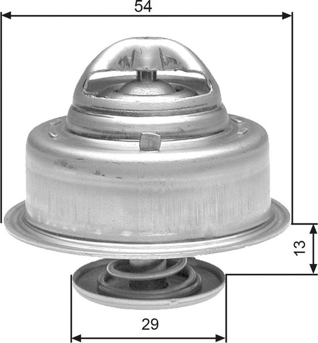 Термостат Gates для Volvo 740 1983-1992. Артикул TH27592G1