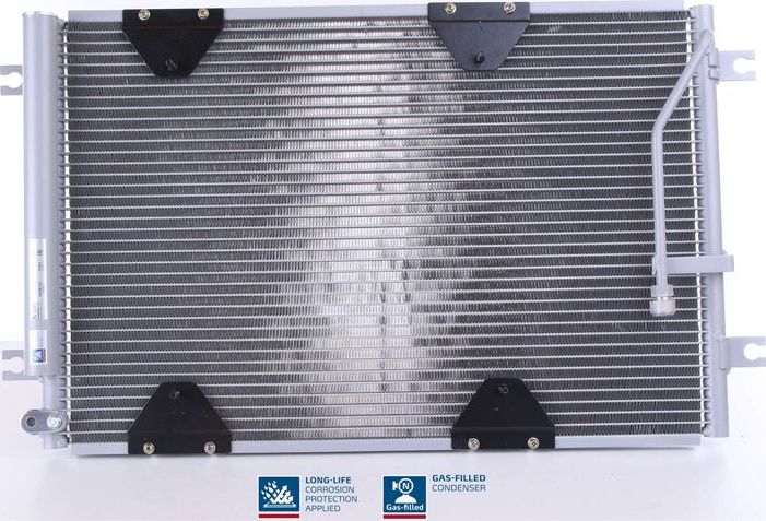 Радиатор кондиционера (конденсатор) Nissens (алюминий). Артикул 940174