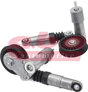 Натяжной ролик (натяжитель) приводного клинового зубчатого ремня ABA. Артикул YD504709