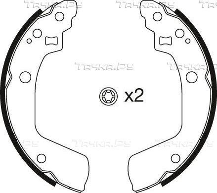 Тормозные колодки TRW. Артикул GS8793