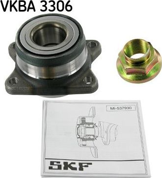 Ступичный подшипник (комплект) SKF. Артикул VKBA 3306