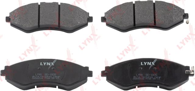 Тормозные колодки LYNXauto. Артикул BD-1805