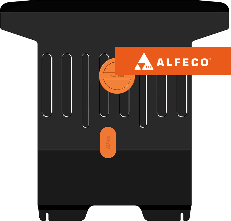 Защита Alfeco для картера и КПП Chevrolet Rezzo 2004-2008. Артикул ALF.03.09