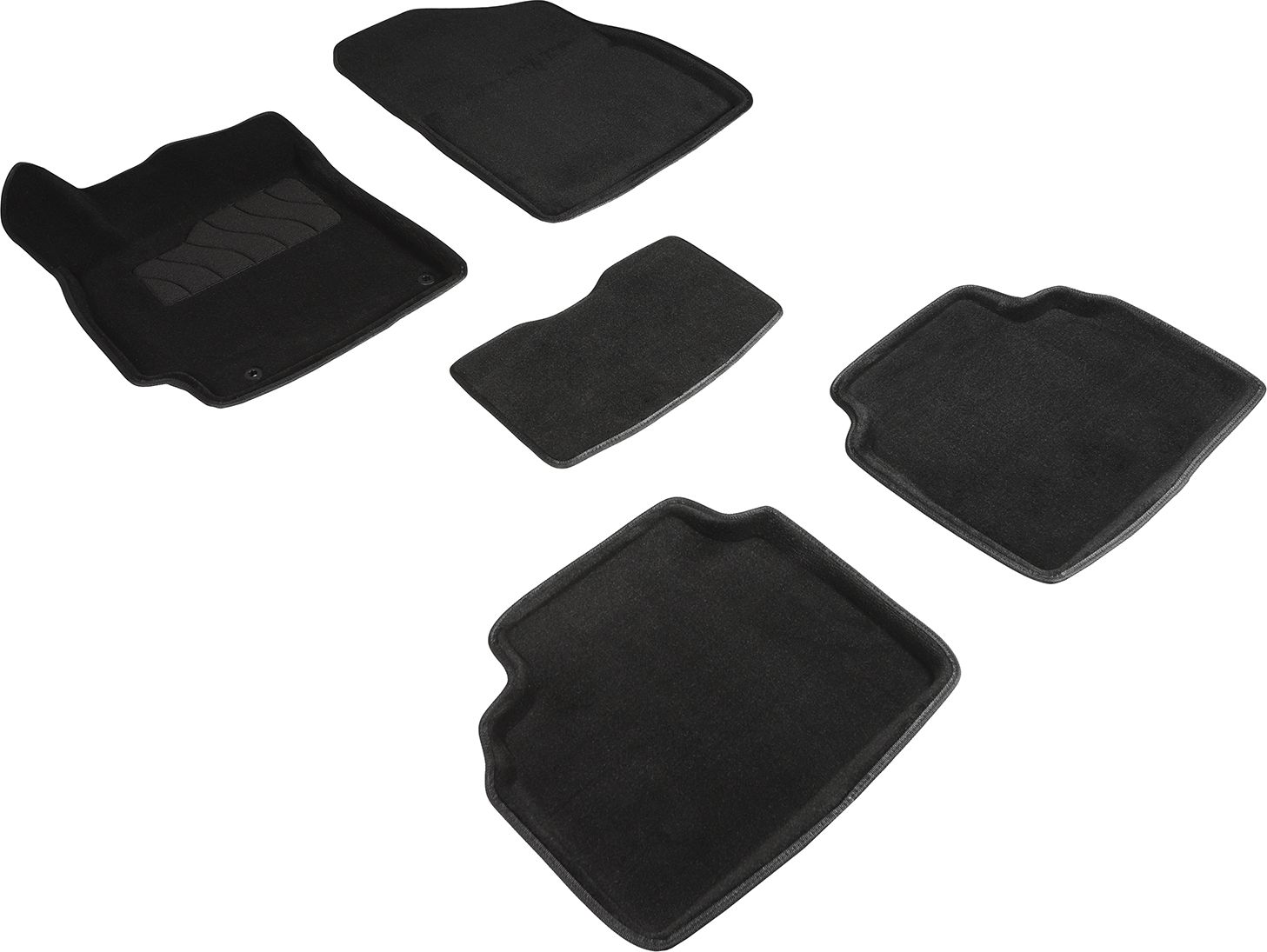 Коврики Seintex 3D ворсовые для салона Hyundai Elantra VII 2020-2026. Артикул 96168