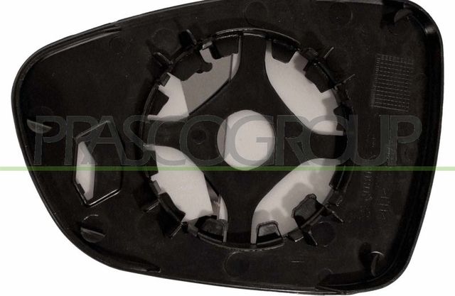 Зеркальное стекло бокового зеркала Prasco правое для Citroen DS3 I 2009-2015. Артикул CI3247513