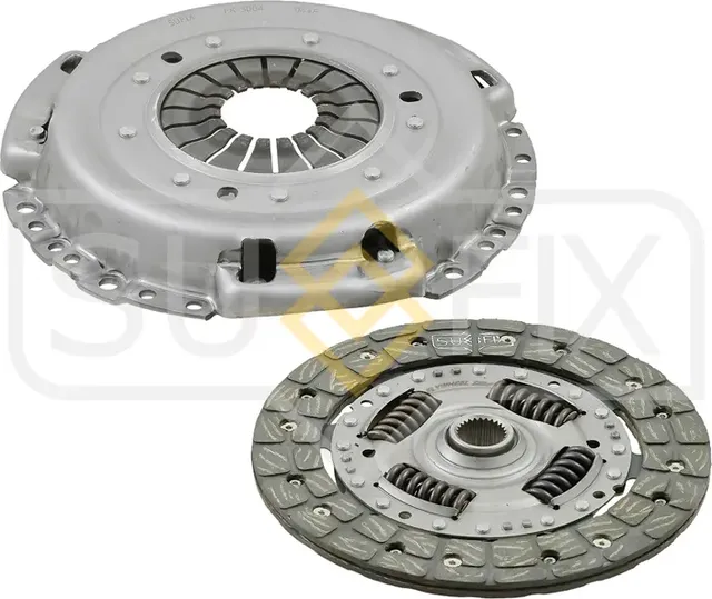Комплект сцепления без выжимного(? 200 mm) (Sufix). Артикул FK7012