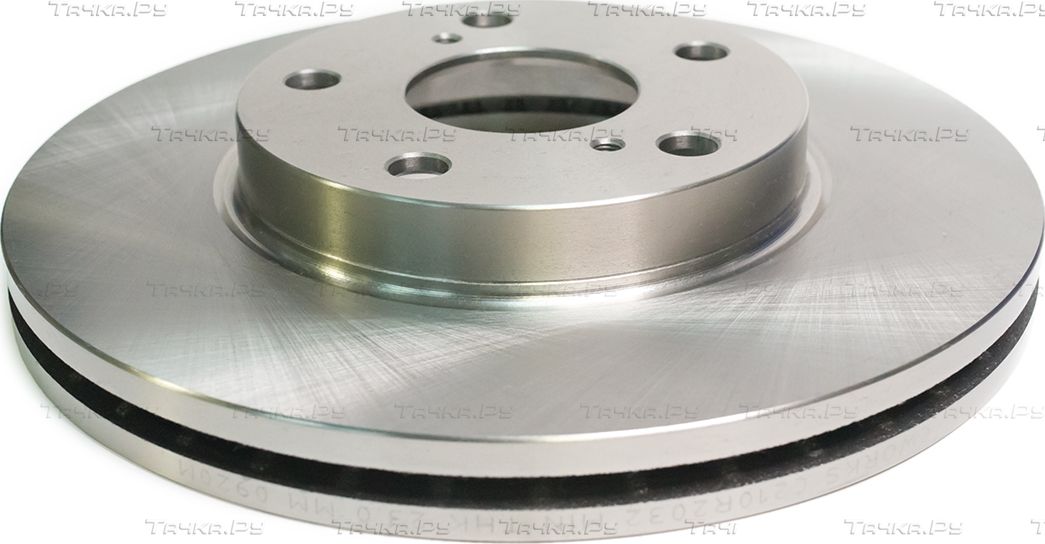Тормозной диск Cworks передний для Toyota Corolla E140, E150 2010-2014. Артикул C210R2032