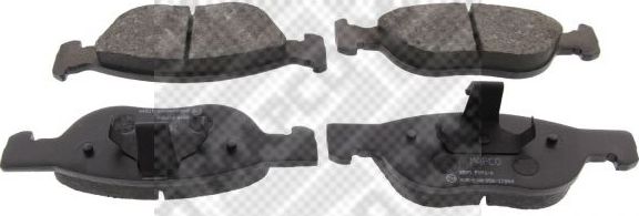 Тормозные колодки MAPCO передние для Fiat Punto II 1999-2005. Артикул 6595