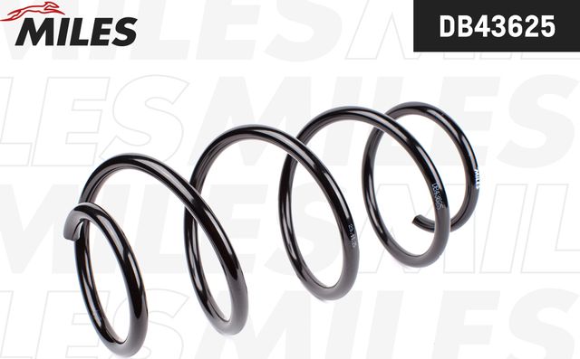 Пружина подвески Miles передняя для Skoda Octavia A7 2012-2019. Артикул DB43625