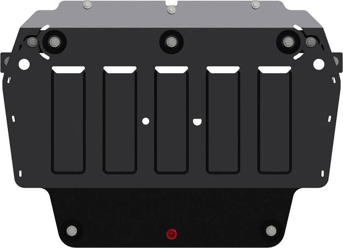 Защита Шериф (2 мм) для картера и КПП Volkswagen Caddy IV (для а/м с ППП и без ППП) 2015-2020. Артикул 26.3102