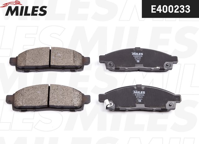 Тормозные колодки Miles (Low-Metallic). Артикул E400233