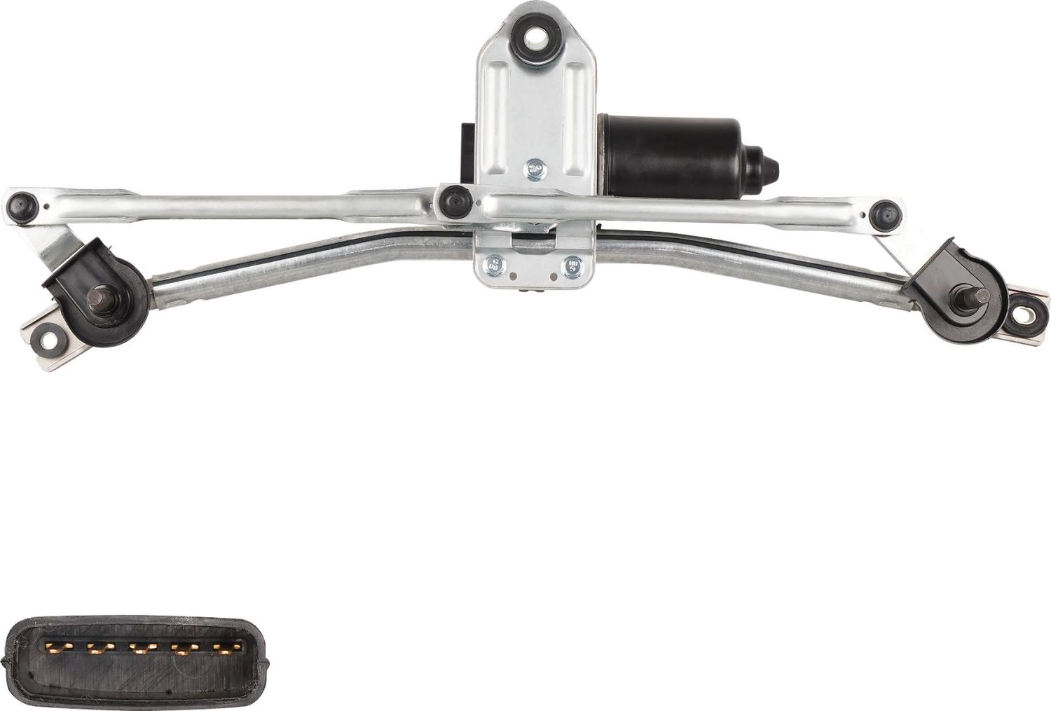 Трапеция стеклоочистителя (дворника) (в сборе) StartVOLT (Стальная труба) передний для Kia Sportage III 2010-2016. Артикул VWA 0803W